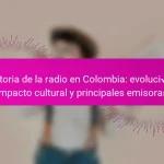 Historia de la radio en Colombia: evolución, impacto cultural y principales emisoras