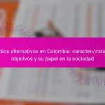 Medios alternativos en Colombia: características, objetivos y su papel en la sociedad