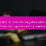 Medios de comunicación y diversidad en Colombia: representación y desafíos.
